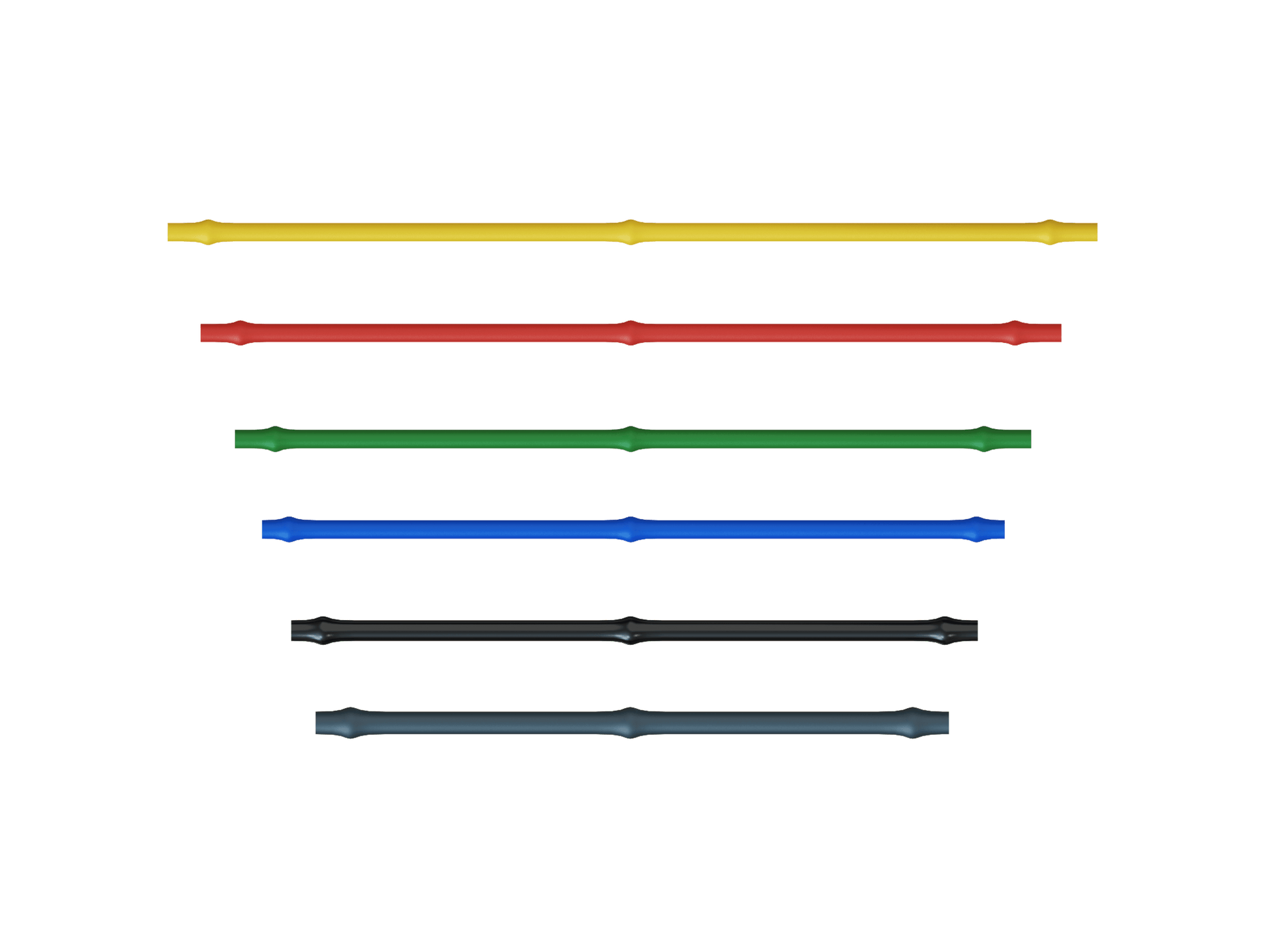 NecksLevel Resistance Bands Full Set
